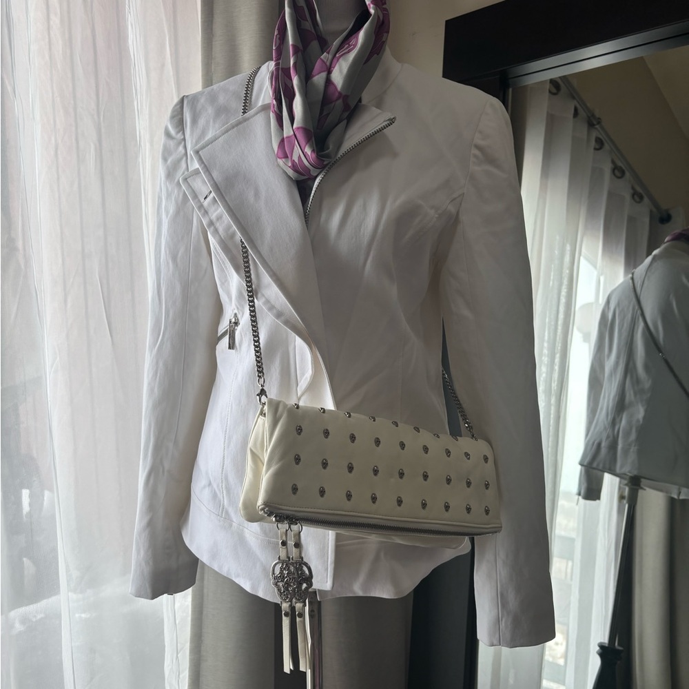 The Thomas Wylde Edge: Iconic White Moto ⚡️